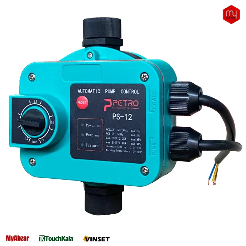 کلید اتوماتیک پمپ اب پترو مدل ps 12