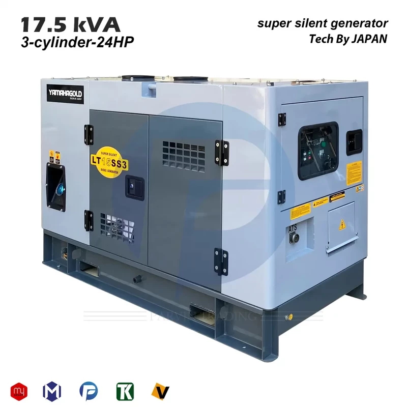 دیزل ژنراتور 17.5 کاوا سوپرسایلنت یاماها مدل LT15SS3
