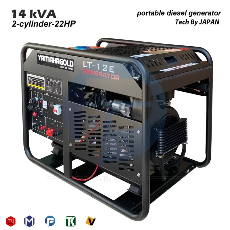 دیزل ژنراتور 14 کاوا یاماها مدل LT12E