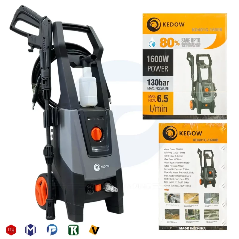 کارواش صنعتی کیدو 130 بار مدل KD401G