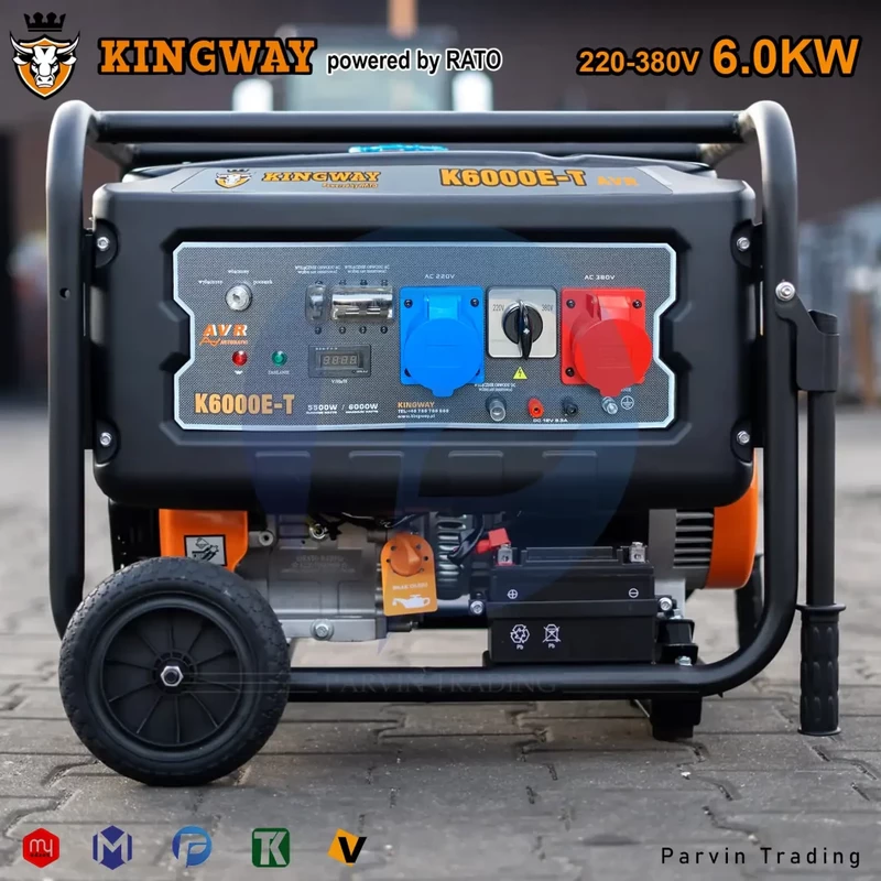 موتور برق کینگ وی 6 کیلووات مدل K6000E-T