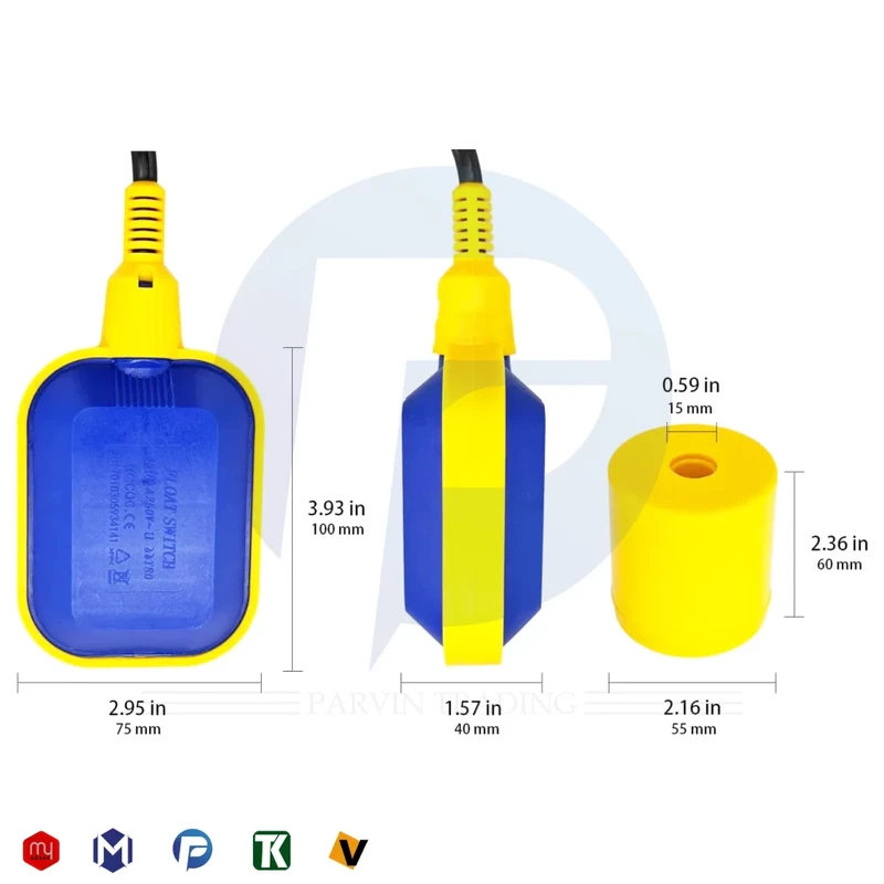 فلوتر سوئیچ دیزل ساز مدل 80cm