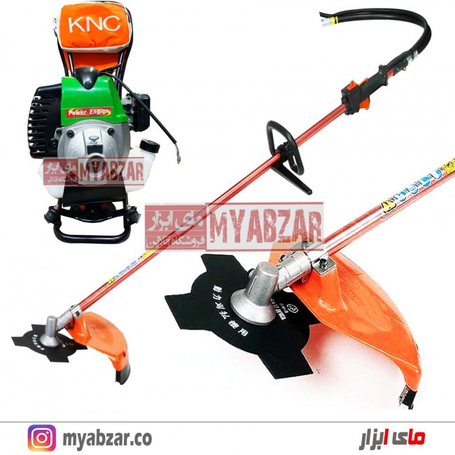 علف تراش و یونجه بر پشتی KNC مدل KBC-40EU