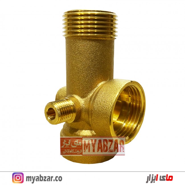 پنج راهی پمپ آب برنجی