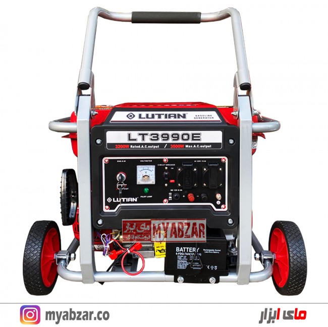 موتور برق لوتین استارتی 3500 وات مدل LUTIAN LT3990E