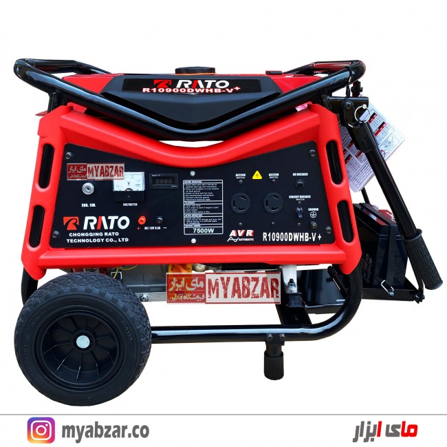 موتوربرق راتو 7.5 کیلووات مدل +RATO R10900DWHB-V