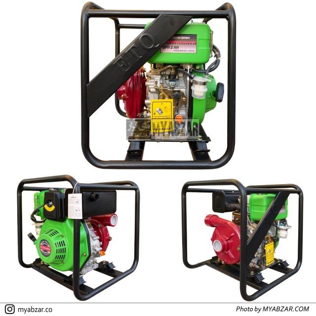 موتور پمپ دیزلی ارتفاع بالا 70 متری ETQ