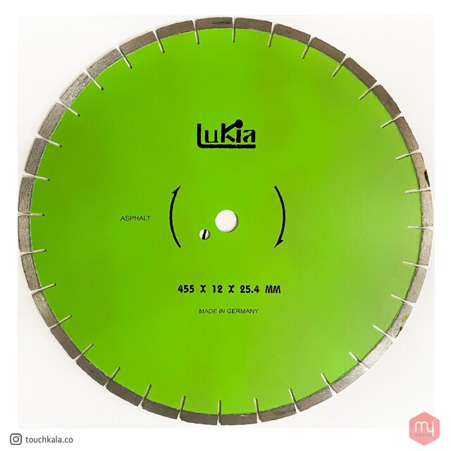 تیغه کاتر اسفالت بر لوکیا اصلی 45 سانت Lukia