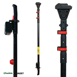 دسته تلسکوپی قیچی شارژی و اره شارژی 2.5 متری