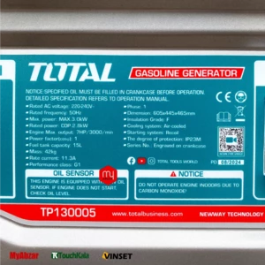 موتور برق بنزینی توتال مدل TP130005