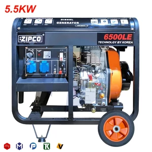 موتور برق گازوئیلی زیپکو مدل ZIPCO 6500LE