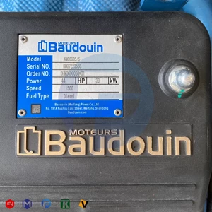 دیزل ژنراتور 41 کاوا بادوین با وگ برزیل مدل 41KVA