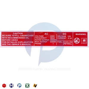 موتور برق کواکس استارتی 3.5 کیلووات مدل CV6200DXE