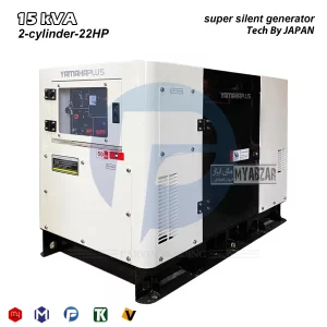 دیزل ژنراتور 15 کاوا سوپرسایلنت یاماها مدل LT12SS