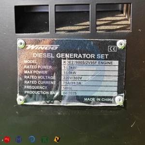 دیزل ژنراتور 22 کاوا سایلنت(18 کیلووات) وینکو مدل KDE22800S
