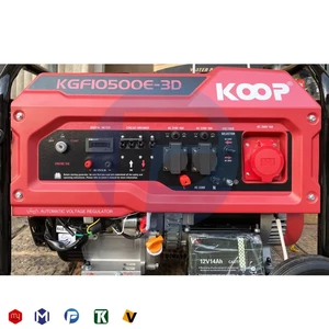 موتور برق بنزینی کوپ 9 کیلووات مدل KGF10500E 3D (تکفاز و 3 فاز)