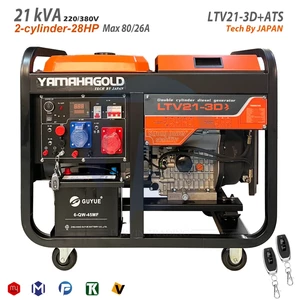 موتور برق گازوئیلی یاماها 21 کاوا مدل LTV21-3D