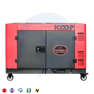 موتور برق سایلنت دیزلی کوپ مدل KDF16000Q 3D تکفاز و سه فاز