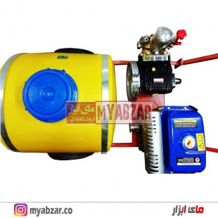 سمپاش 100 لیتری موتور یاماها MZ250 با پمپ 45 بار مشکی طرح رینو پاور