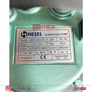 کفکش 25 متری 1 اینچ مدل HESEL QDX1.5-25-0.55