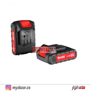 دریل شارژی رونیکس مدل 8014 RONIX(دو عدد باتری)