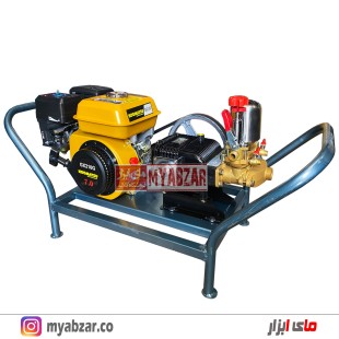 سمپاش بنزینی کوماتسو 7 اسب و پمپ رینوپاور 45 بار طرح