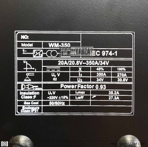 اینورتر جوشکاری  گریتک مدل WM-350