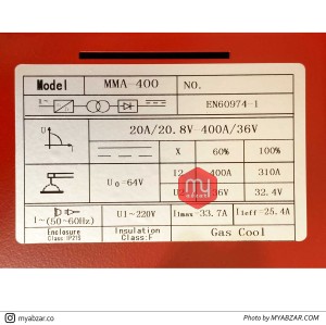 دستگاه جوش اینورتر کریتور مدل MMA 400