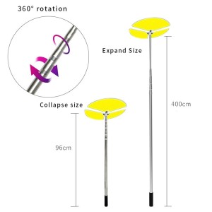 چراغ کمپینگ 3 پر 360 لایت مدل FR-13 COB RF