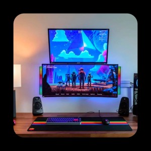 اکولایزر لایت بار RGB حساس به صدا مدل D08-RGB