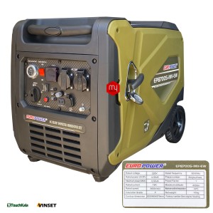 موتور برق سایلنت اینورتر 5 کیلووات یورو پاور مدل EP8700S INV EW