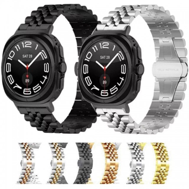 بند ساعت هوشمند سامسونگ Galaxy Watch Ultra مدل استیل 5Rows