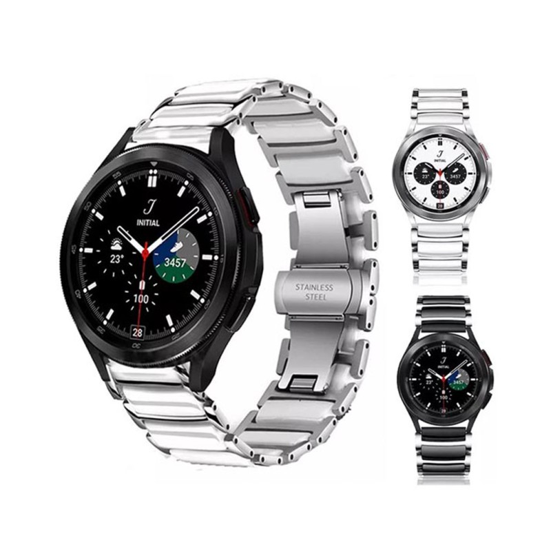 بند سامسونگ گلکسی Galaxy Watch 4 Classic استیل سرامیکی