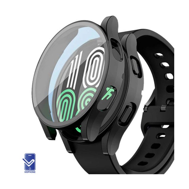 کاور محافظ گلس دار ساعت هوشمند سامسونگ گلکسی واچ 4 مدل 44 میلی