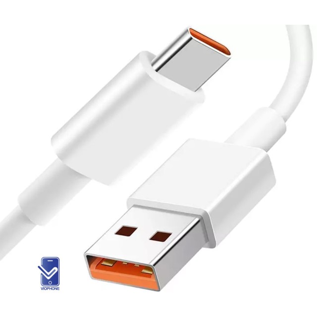 کابل شارژ سریع تایپ سی شیائومی Xiaomi 6A Type-C Fast Charge Cable 1m