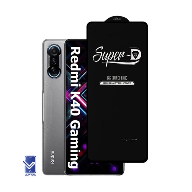 گلس فول گوشی شیائومی ردمی K40 گیمینگ مدل Super D