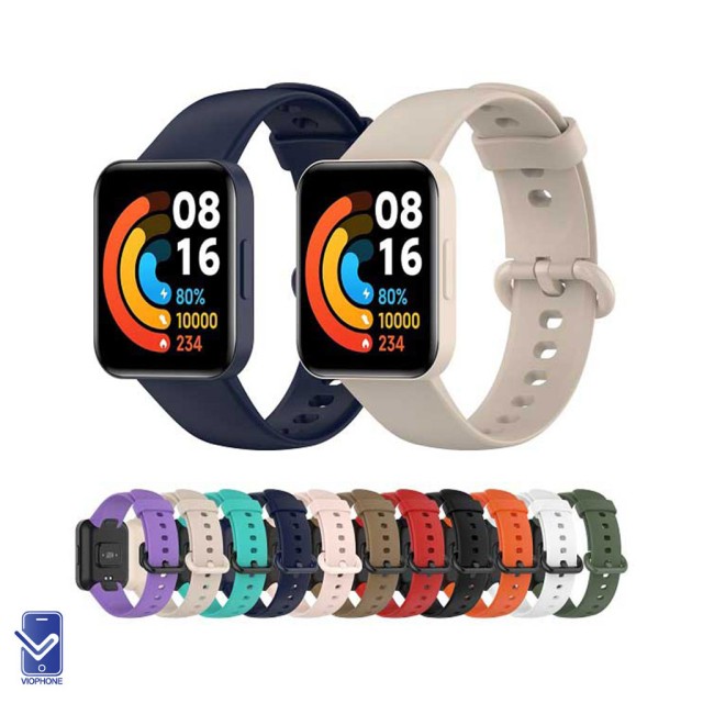 بند سیلیکونی ساعت شیائومی Xiaomi Mi Watch 2 Lite ردمی واچ 2 لایت