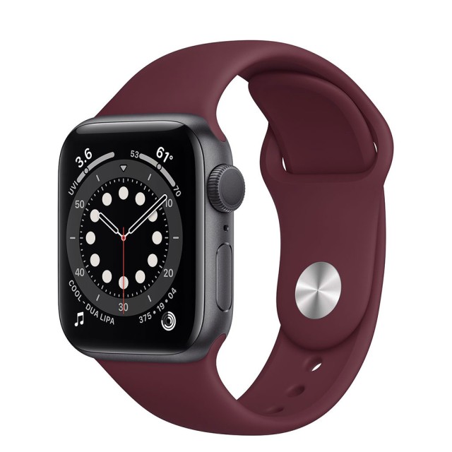 بندمدل سیلیکونی دکمه ای Apple Watch سایز 38mm
