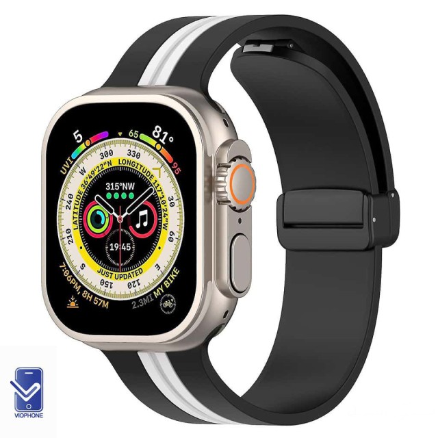 بندسیلیکونی  اپل واچ مدل Magic Loop دو رنگ سایزهای 42/44/45/49mm