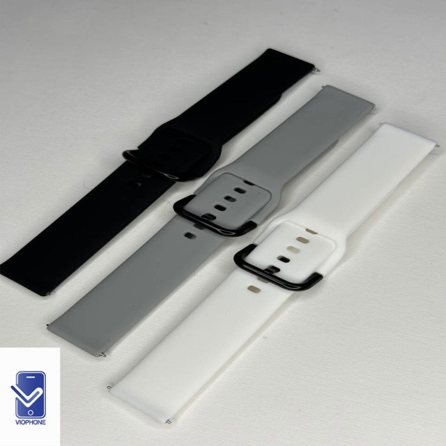 بند سیلیکونی ساعت هوشمند Samsung Galaxy Watch 4/4classic سگک فلزی