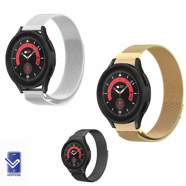 بند ساعت سامسونگ گلکسی Watch 5 pro حصیری میلانس