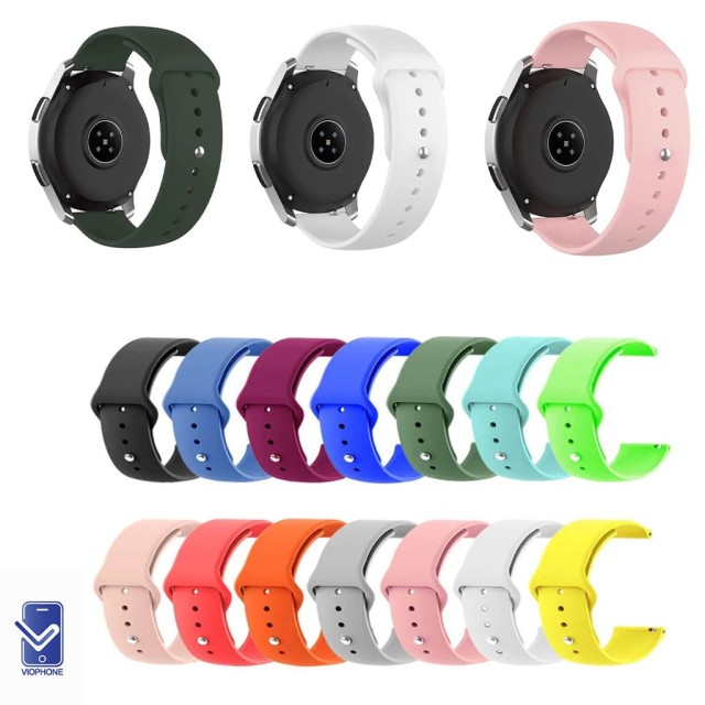 بند سیلیکونی ساعت سامسونگ Galaxy Watch 6 Classicمدل دکمه ای