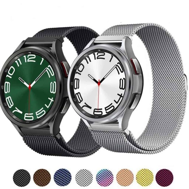 بند ساعت سامسونگ گلکسی Watch 6 Classicحصیری میلانس