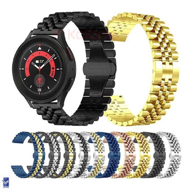 بند ساعت سامسونگ گلکسی واچ 5 پرو مدل استیل 5Rows