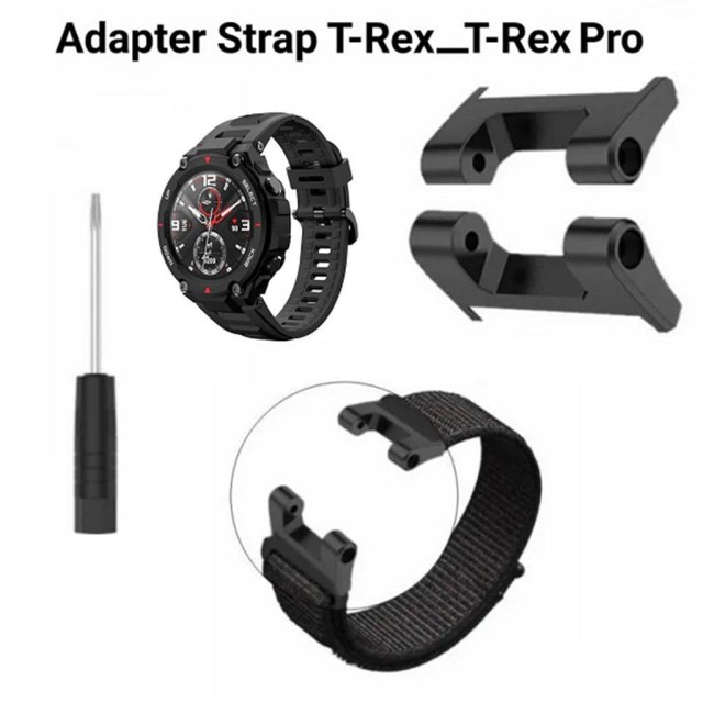 مبدل و تبدیل بند ساعت هوشمند امازفیت Amazfit T-Rex/T-Rex Pro