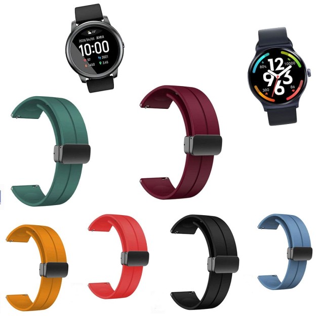 بند سیلیکونی ساعت Haylou solar  مدل مگنتی