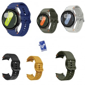 بند سیلیکونی اورجینال ساعت هوشمند سامسونگ گلکسی واچ 7 مدل Wawe