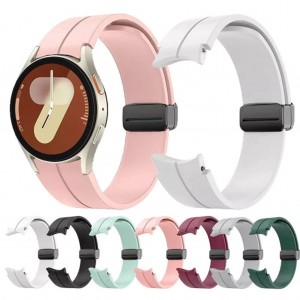 بند سیلیکونی ساعت سامسونگ گلکسی Watch 7 مدل Magnetic Buckle