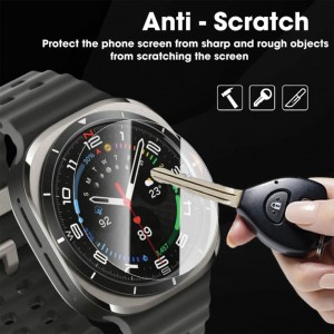 گلس و محافظ صفحه  ساعت هوشمند سامسونگ Galaxy Watch Ultra مدل شفاف