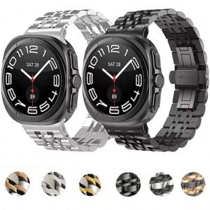 بند ساعت هوشمندسامسونگGalaxy Watch Ultra استیل 7Bead